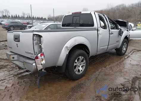 2011 Suzuki Equator Sport z USA, uszkodzony, nr VIN 5Z61D0CW0BC414262